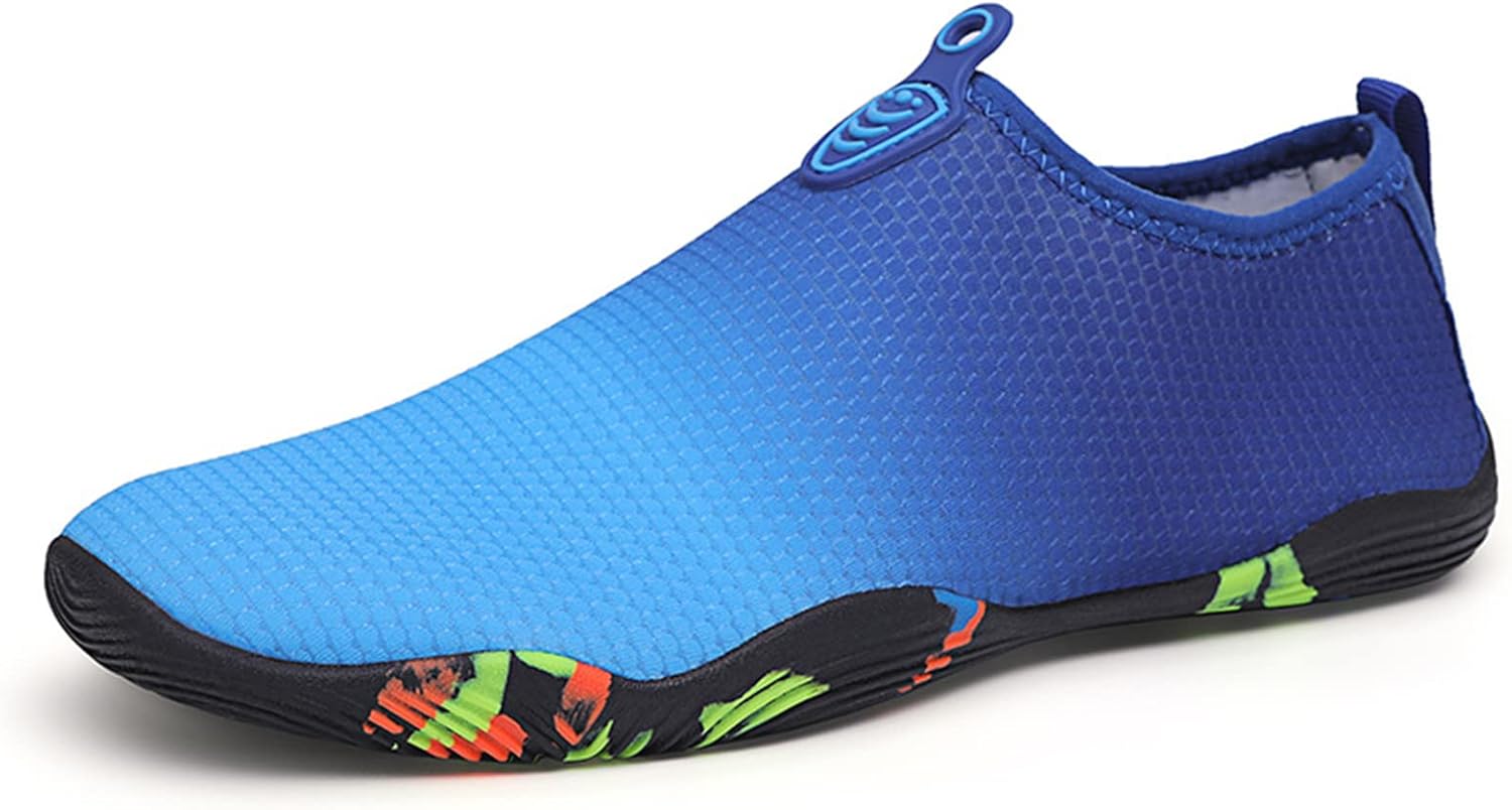 Водные туфли с градиентным цветом, обувь для пляжа и бассейна, быстросохнущая для водных видов спорта, йоги, тренировок, серфинга и плавания, мужские и женские (Синий-А, 6.5) Alievoke
Водные туфли с градиентным цветом, обувь для пляжа и бассейна, быстросохнущая для водных видов спорта, йоги, тренировок, серфинга и плавания, мужские и женские (Синий-А, 6.5) Alievoke