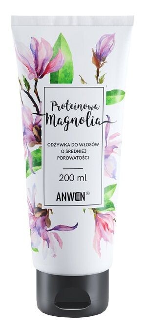 Anwen Proteinowa Magnolia кондиционер для волос средней пористости, 200 ml
Anwen Proteinowa Magnolia кондиционер для волос средней пористости, 200 ml