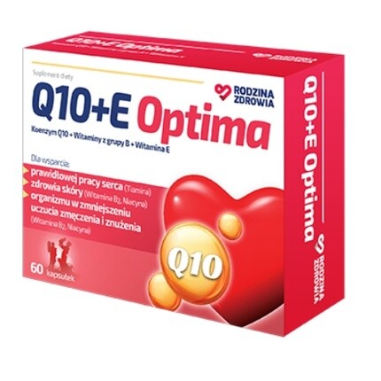 Q10 E Optima 60 капсул - Длительный срок действия Family Health
Q10 E Optima 60 капсул - Длительный срок действия Family Health