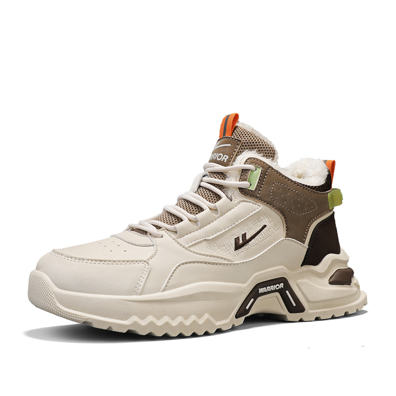 WARRIOR Теплозащита, увеличивающая рост, устойчивая к истиранию, противоскользящая, повседневная обувь с высоким берцем, мужская, бежево-коричневого цвета
WARRIOR Теплозащита, увеличивающая рост, устойчивая к истиранию, противоскользящая, повседневная обувь с высоким берцем, мужская, бежево-коричневого цвета