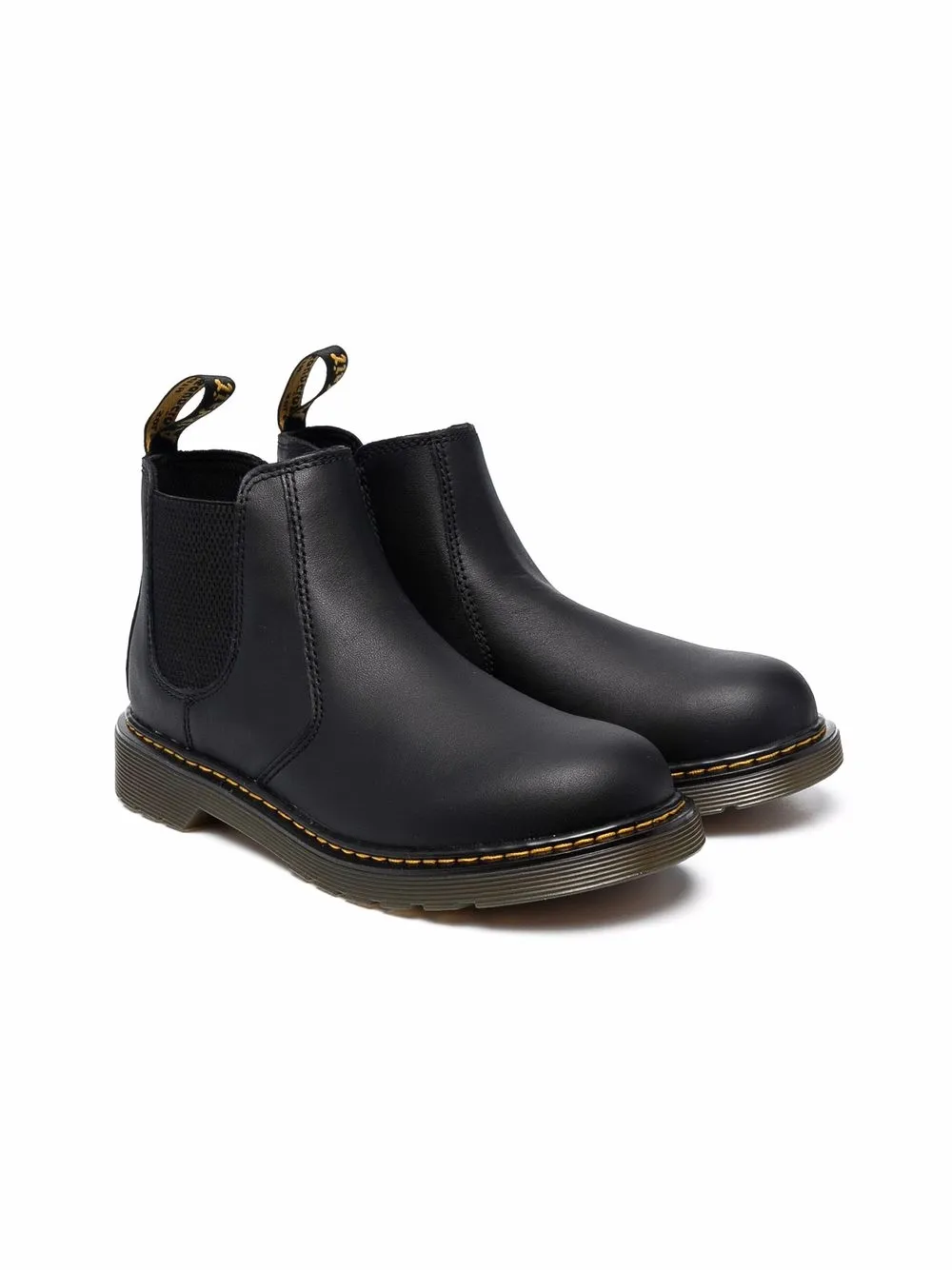 Ботинки с эластичными вставками Dr. Martens Kids, черный
Ботинки с эластичными вставками Dr. Martens Kids, черный