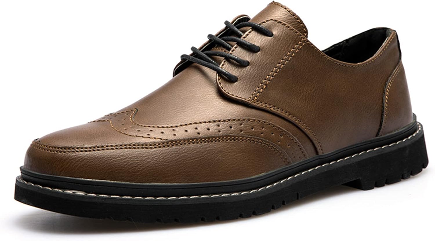 Мужские повседневные туфли из натуральной кожи, оксфорды, ручная строчка, противоскользящие, дышащие, на шнуровке, плоские деловые дерби Purchawee, хаки
Мужские повседневные туфли из натуральной кожи, оксфорды, ручная строчка, противоскользящие, дышащие, на шнуровке, плоские деловые дерби Purchawee, хаки