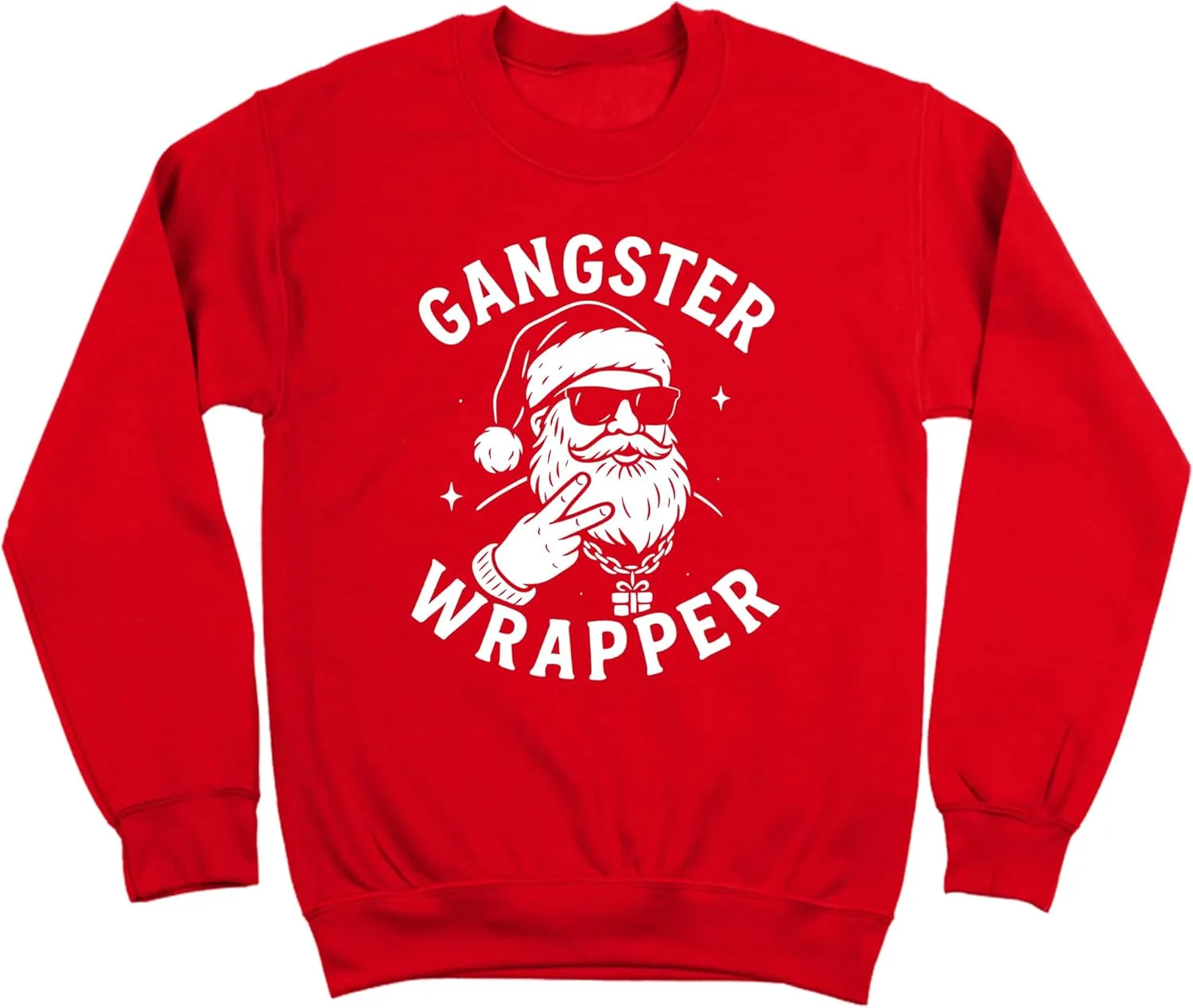 Donkey Tees GANGSTER WRAPPER — смешная рождественская толстовка с санта-рэпером
Donkey Tees GANGSTER WRAPPER — смешная рождественская толстовка с санта-рэпером