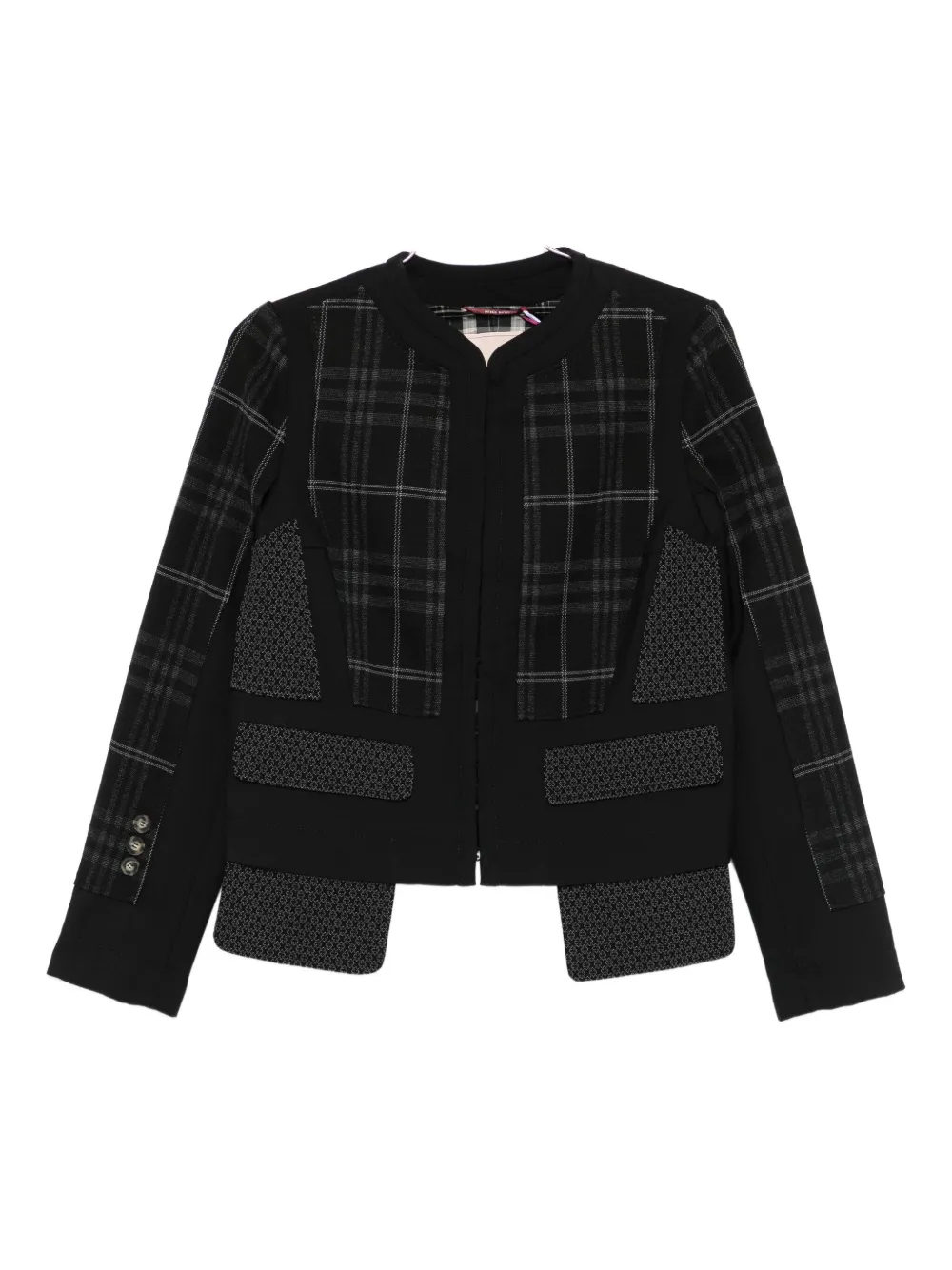 Куртка с клетчатыми вставками Antonio Marras, черный
Куртка с клетчатыми вставками Antonio Marras, черный