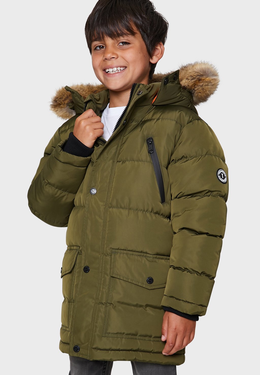 Парка PUFFER HUGOS Threadboys, хаки
Парка PUFFER HUGOS Threadboys, хаки