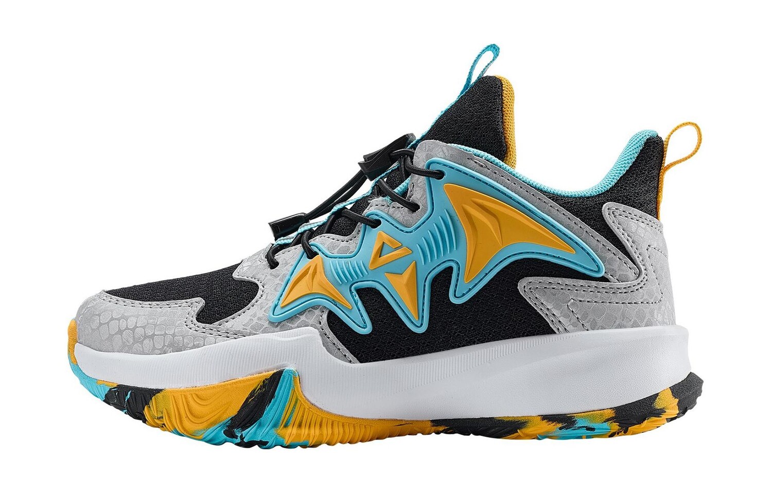 Детские баскетбольные кроссовки Kids Mid-top Black/Silver Peak, черный/серебряный
Детские баскетбольные кроссовки Kids Mid-top Black/Silver Peak, черный/серебряный