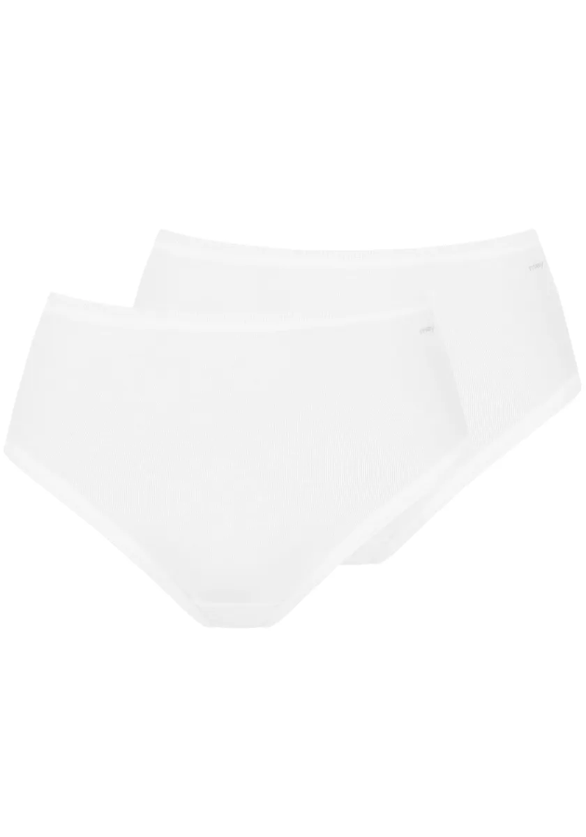 Трусики бикини Mey "TRINITI" (2 шт.), облегающие бедра, белый 
Трусики бикини Mey "TRINITI" (2 шт.), облегающие бедра, белый