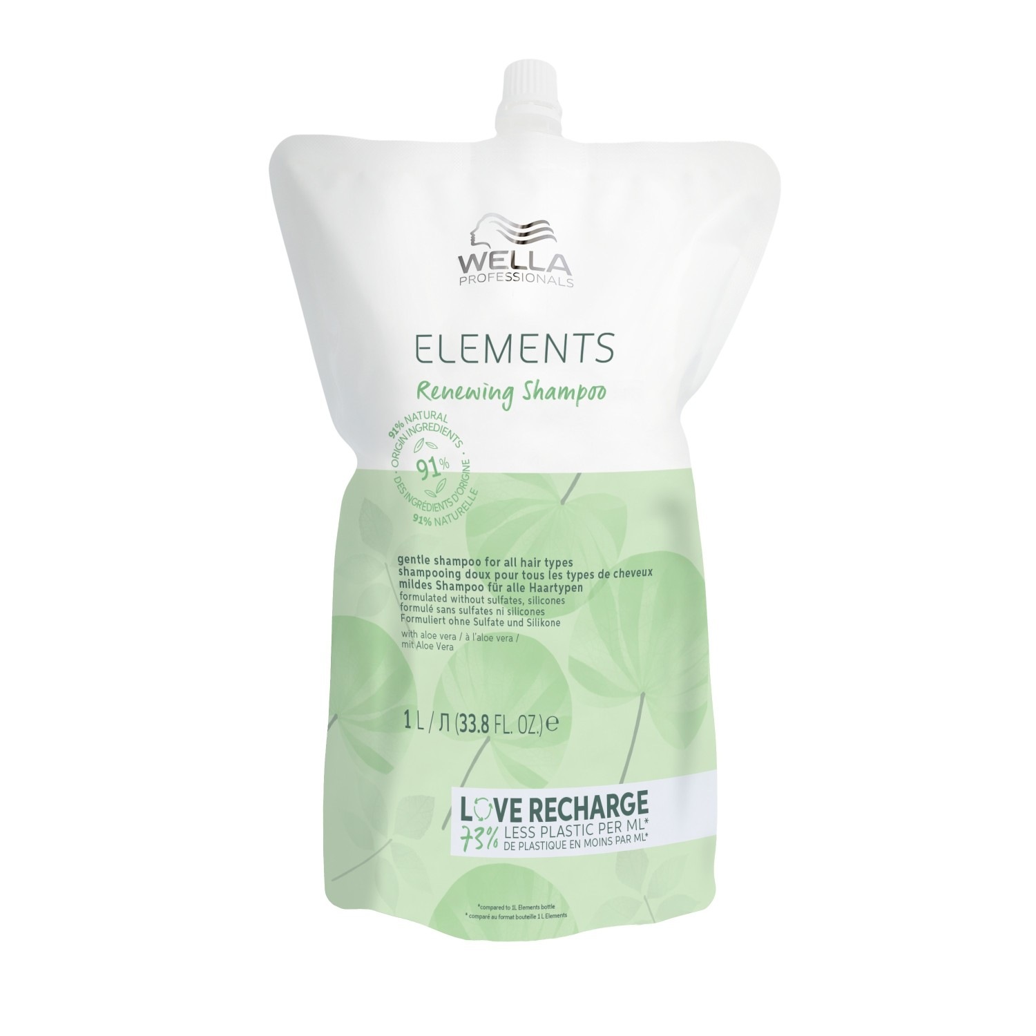 Шампунь elements renewing Wella Professionals, объем 1000 мл - refill
Шампунь elements renewing Wella Professionals, объем 1000 мл - refill