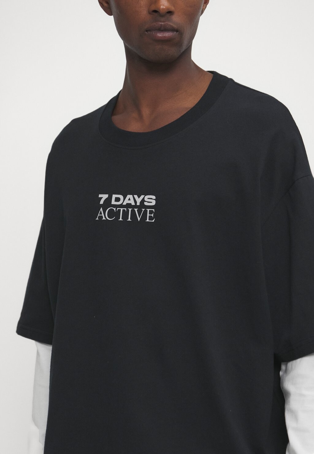 Футболка с принтом Organic Double Sleeve Unisex 7 DAYS Active, черная
Футболка с принтом Organic Double Sleeve Unisex 7 DAYS Active, черная