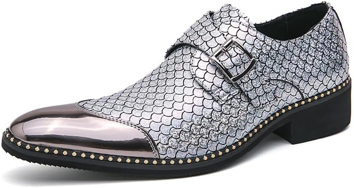 Мужские лоферы Santimon с кожаным верхом, золотым и серебристым носком, пряжкой, туфли-монки для вечеринки, свадьбы, выпускного и бизнеса
Мужские лоферы Santimon с кожаным верхом, золотым и серебристым носком, пряжкой, туфли-монки для вечеринки, свадьбы, выпускного и бизнеса