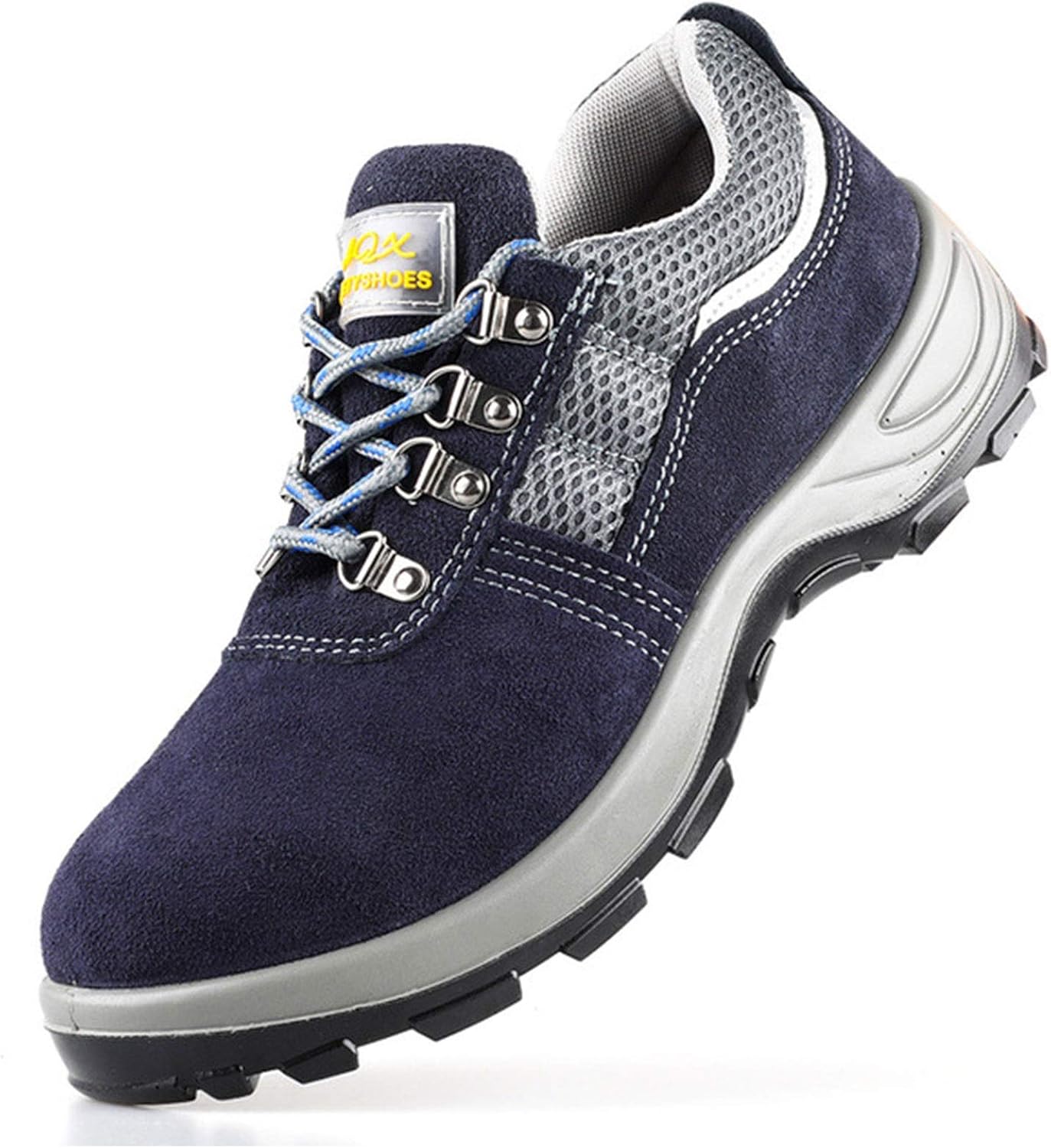 Защитная обувь для мужчин с стальными носками, кроссовки для работы, легкая рабочая обувь для женщин, дышащие промышленные кроссовки (Цвет: синий, Размер: 8 US) Hisxus
Защитная обувь для мужчин с стальными носками, кроссовки для работы, легкая рабочая обувь для женщин, дышащие промышленные кроссовки (Цвет: синий, Размер: 8 US) Hisxus