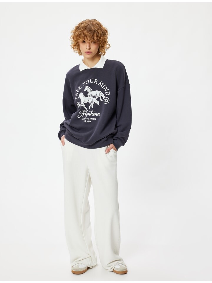 Толстовка KOTON Sweatshirt, серый
Толстовка KOTON Sweatshirt, серый