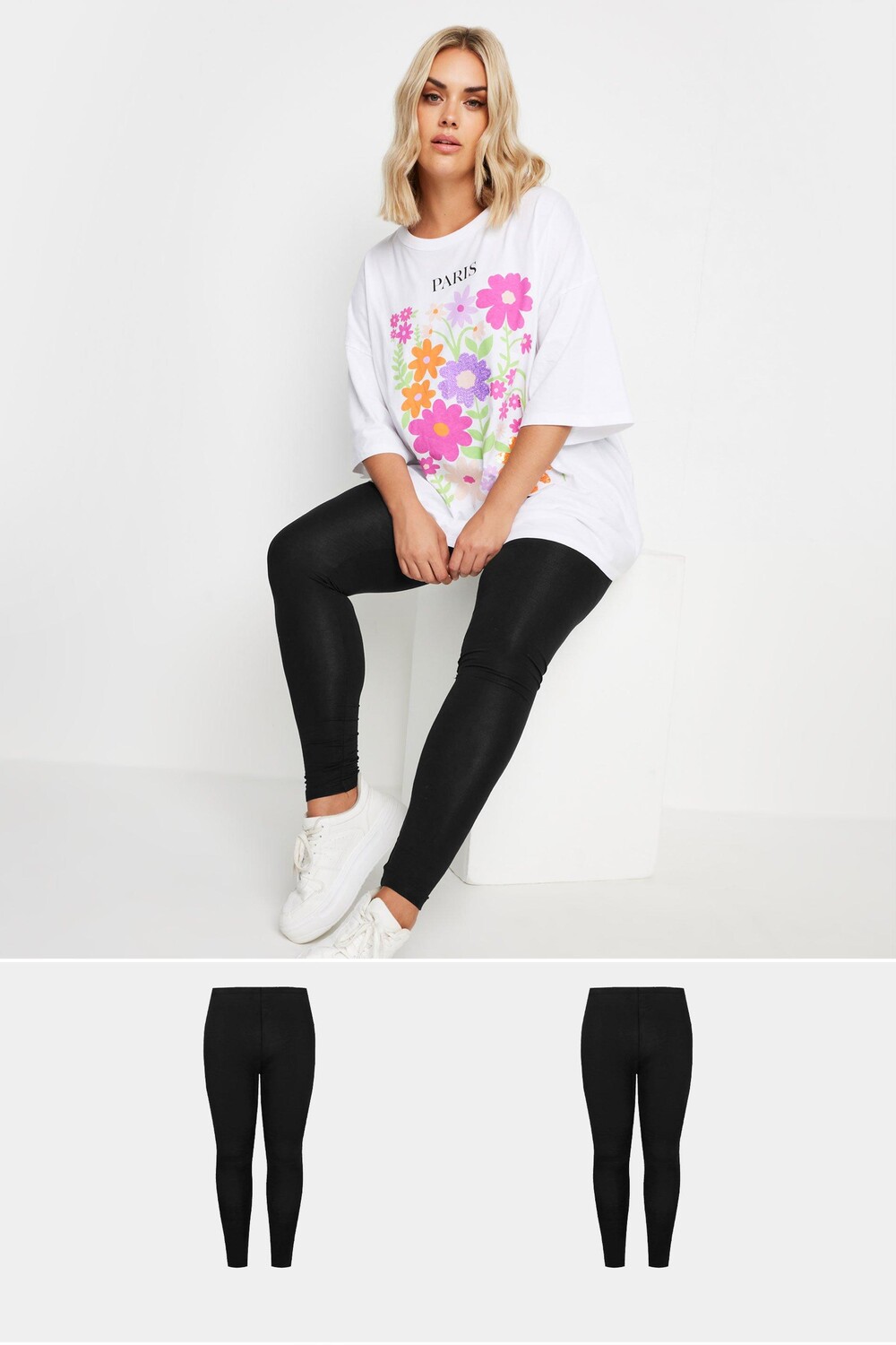 Комплект из 2 леггинсов из джерси Yours, черный
Комплект из 2 леггинсов из джерси Yours, черный