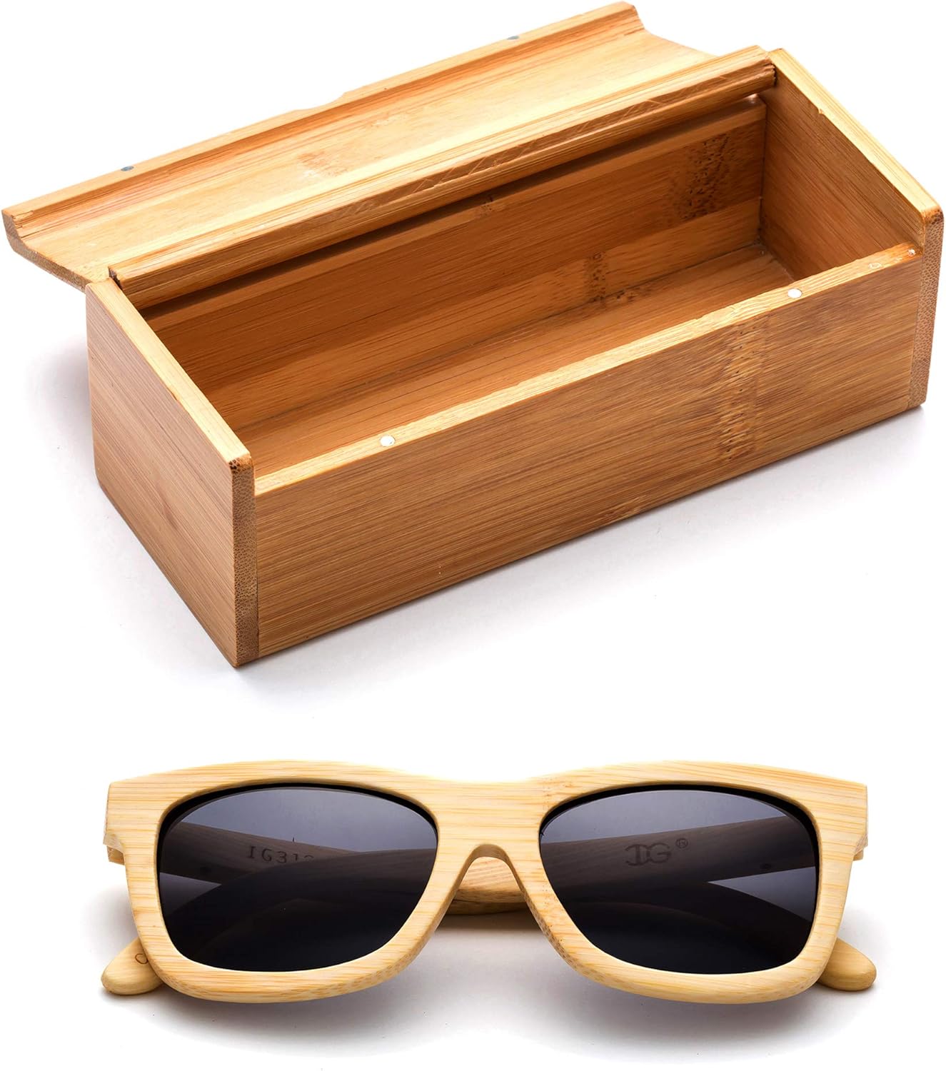 Оригинальные солнцезащитные очки ручной работы из бамбука, с антибликовым поляризационным покрытием, деревянными пружинными петлями и бамбуковой коробкой Newbee Fashion Sunglasses, Light Smoke V2 With Case
Оригинальные солнцезащитные очки ручной работы из бамбука, с антибликовым поляризационным покрытием, деревянными пружинными петлями и бамбуковой коробкой Newbee Fashion Sunglasses, Light Smoke V2 With Case