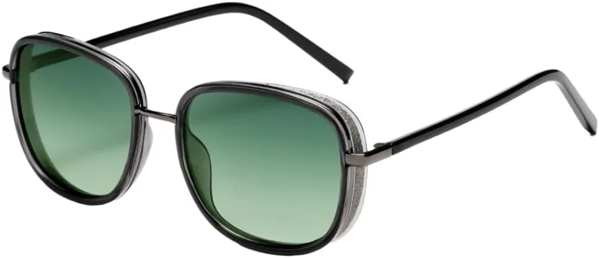 Крупные квадратные солнцезащитные очки для женщин – винтажная ретро-оправа из прямоугольного пластика, защита от УФ-излучения, модные очки MAZNVISO, Light Green
Крупные квадратные солнцезащитные очки для женщин – винтажная ретро-оправа из прямоугольного пластика, защита от УФ-излучения, модные очки MAZNVISO, Light Green