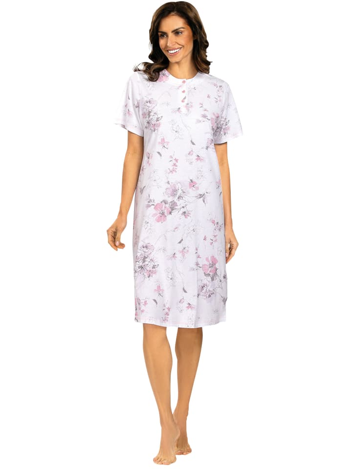 Ночная рубашка из одинарного джерси розового цвета Comtessa
Ночная рубашка из одинарного джерси розового цвета Comtessa