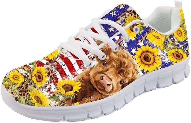 Женские спортивные кроссовки Forchrinse с принтом американского флага и смелого орла, кроссовки для мужчин и женщин, обувь USA, президентская независимость, Sunflower Highland Cow Flag
Женские спортивные кроссовки Forchrinse с принтом американского флага и смелого орла, кроссовки для мужчин и женщин, обувь USA, президентская независимость, Sunflower Highland Cow Flag