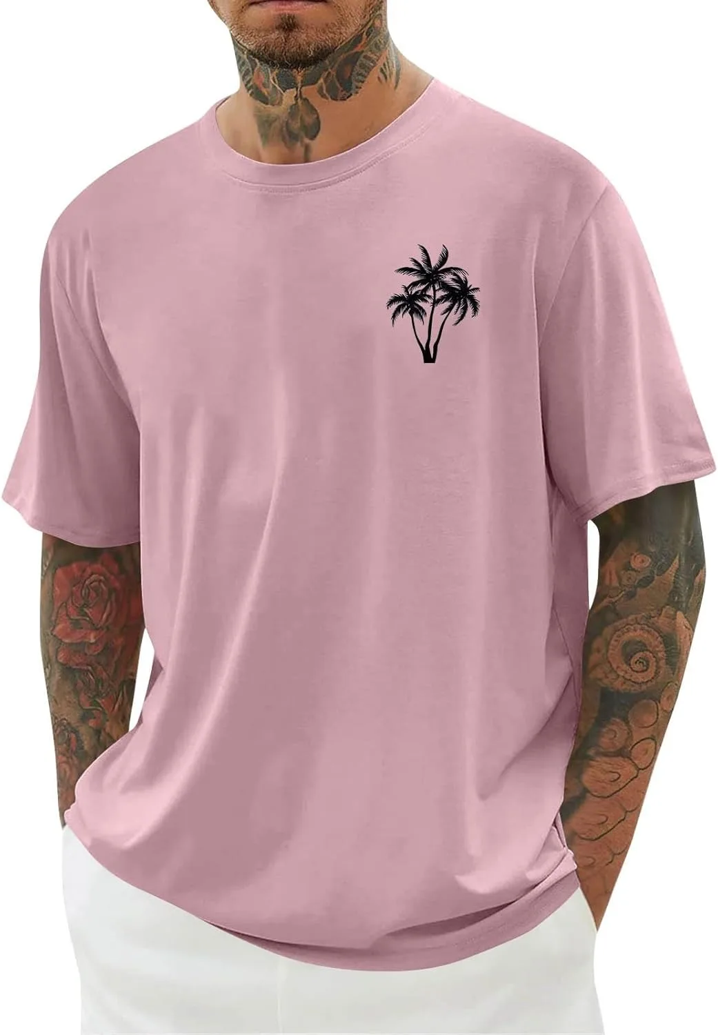 Футболка мужская Casual Big and Tall летняя с принтом Coconut Palm
Футболка мужская Casual Big and Tall летняя с принтом Coconut Palm