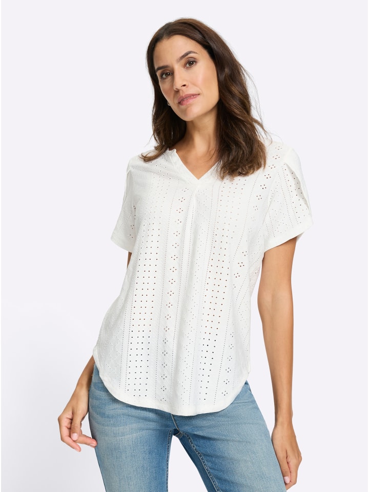 WITT WEIDEN Футболка с короткими рукавами цвета экрю, Белый, WITT WEIDEN Футболка с короткими рукавами цвета экрю
WITT WEIDEN Футболка с короткими рукавами цвета экрю, Белый, WITT WEIDEN Футболка с короткими рукавами цвета экрю