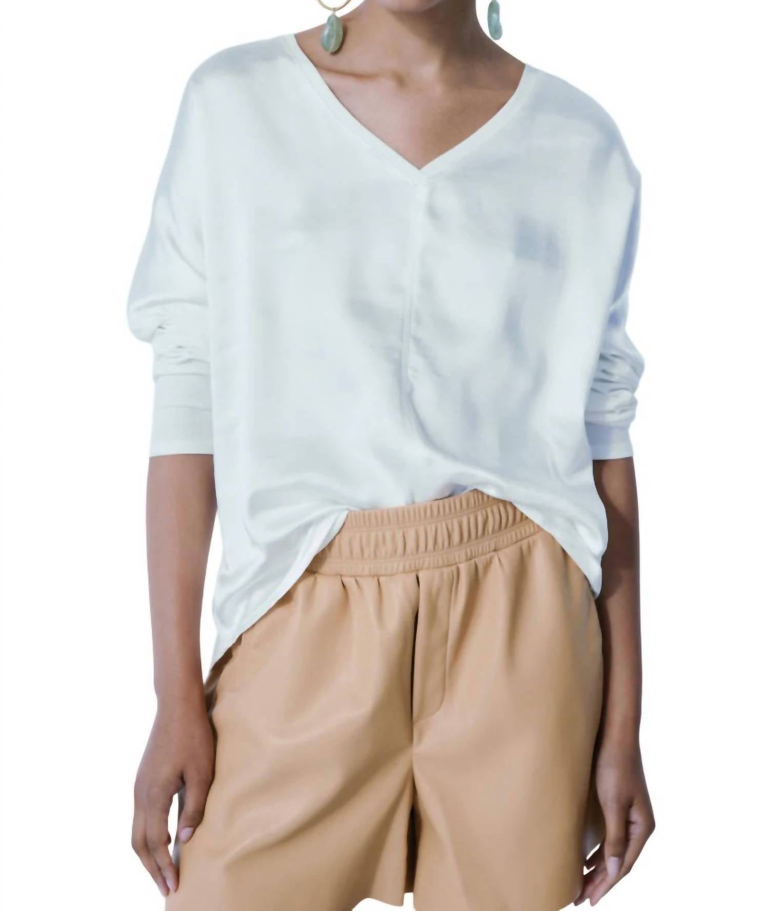 Топ Cindy белого цвета MELISSA NEPTON
Топ Cindy белого цвета MELISSA NEPTON