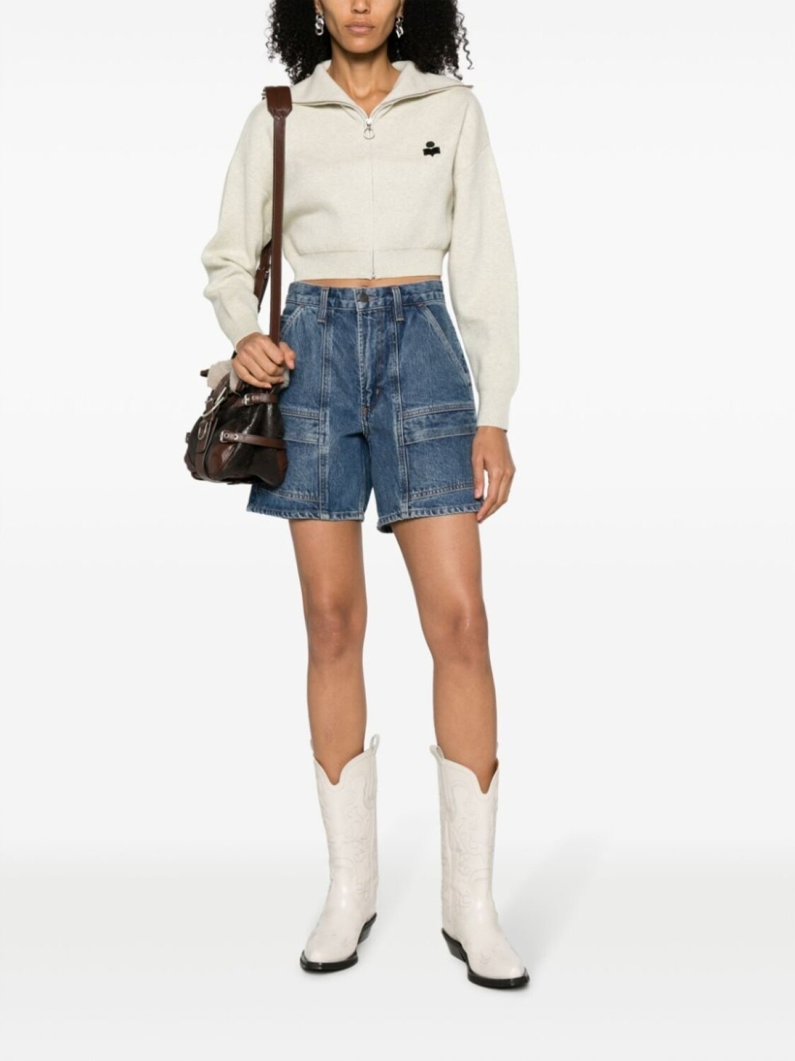 MARANT ÉTOILE кардиган в рубчик с вышитым логотипом, серый
MARANT ÉTOILE кардиган в рубчик с вышитым логотипом, серый