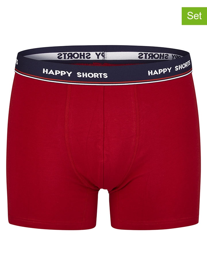 Happy Shorts Комплект из 2 штук: боксерские шорты темно-синего/красного цвета
Happy Shorts Комплект из 2 штук: боксерские шорты темно-синего/красного цвета
