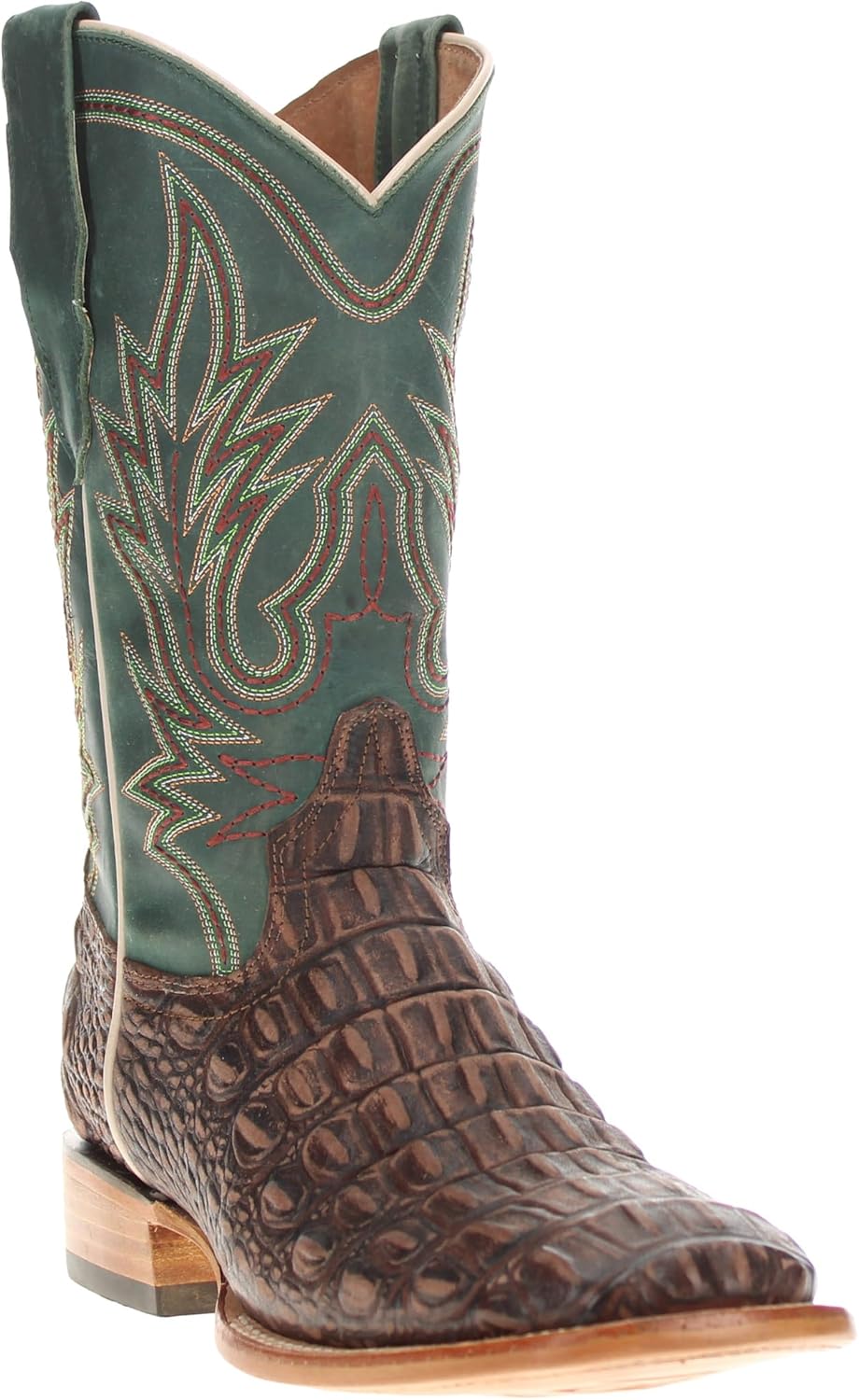 Мужские ковбойские сапоги Vaccari Wade с широким квадратным носком из кожи с тиснением под аллигатора, Mocha
Мужские ковбойские сапоги Vaccari Wade с широким квадратным носком из кожи с тиснением под аллигатора, Mocha