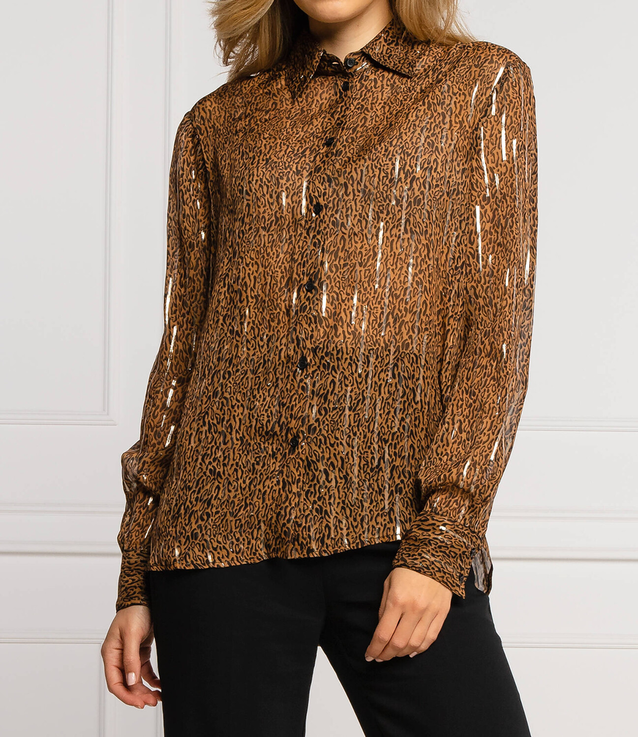 Рубашка Pinko smorzare regular fit, коричневый
Рубашка Pinko smorzare regular fit, коричневый