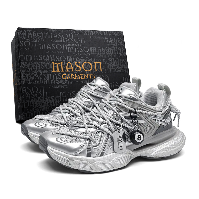 Masongarments Кроссовки Cage Series Chunky Unisex низкие белые - галактический серый (Charm), цвет Galaxy Gray (Charm)
Masongarments Кроссовки Cage Series Chunky Unisex низкие белые - галактический серый (Charm), цвет Galaxy Gray (Charm)