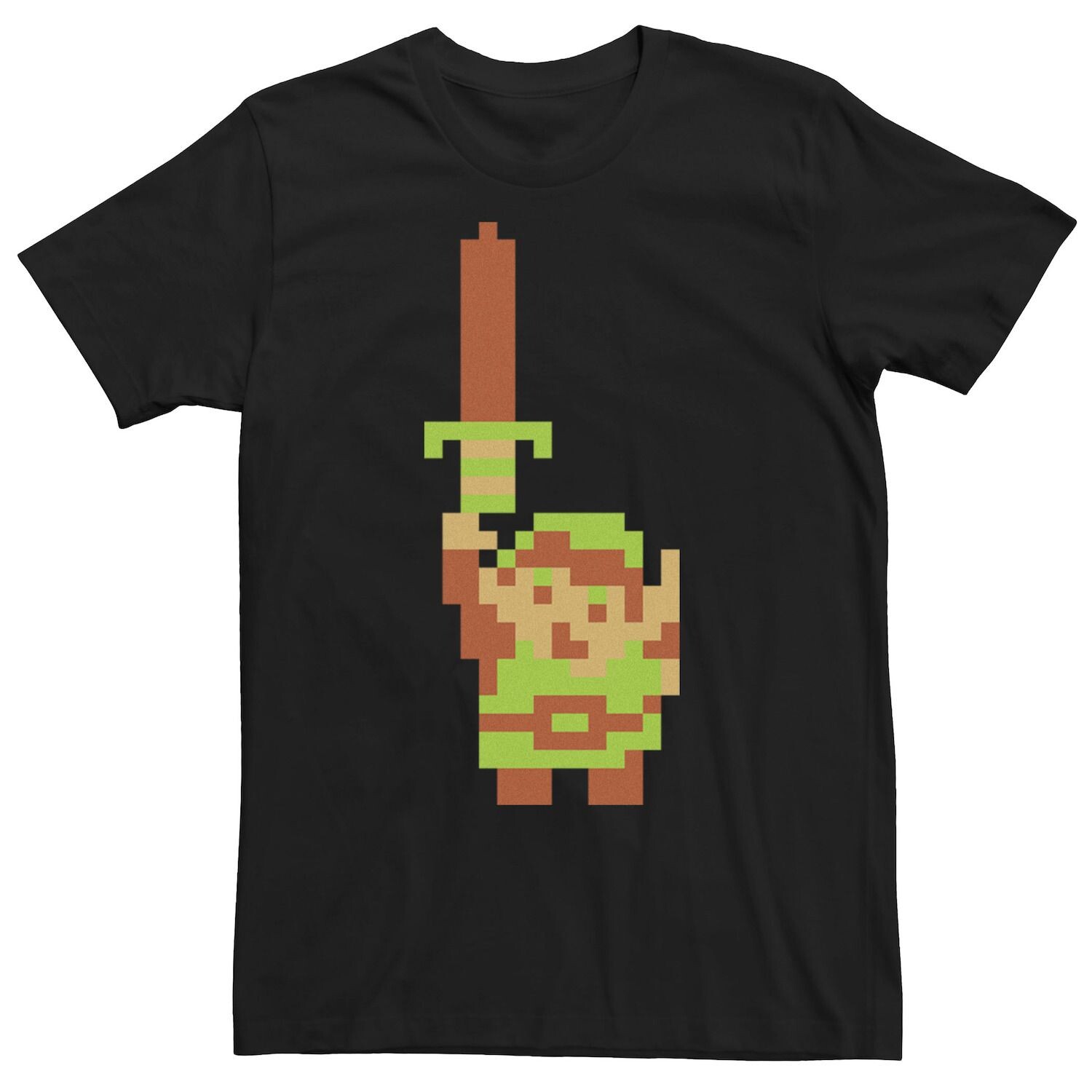 Мужская футболка Zelda Link Pixel Sword Licensed Character
Мужская футболка Zelda Link Pixel Sword Licensed Character