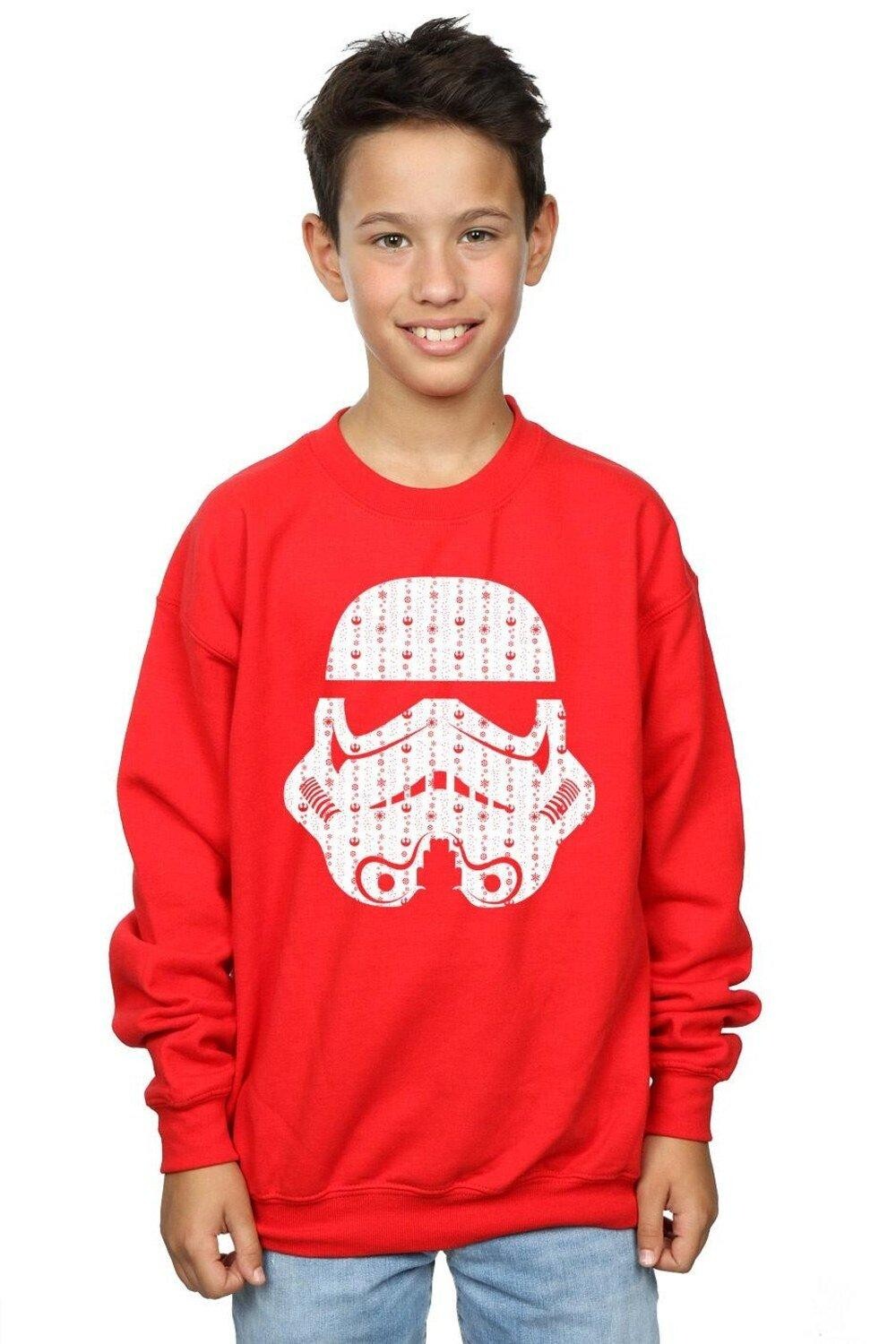 Толстовка в виде рождественского шлема штурмовика Star Wars, красный
Толстовка в виде рождественского шлема штурмовика Star Wars, красный