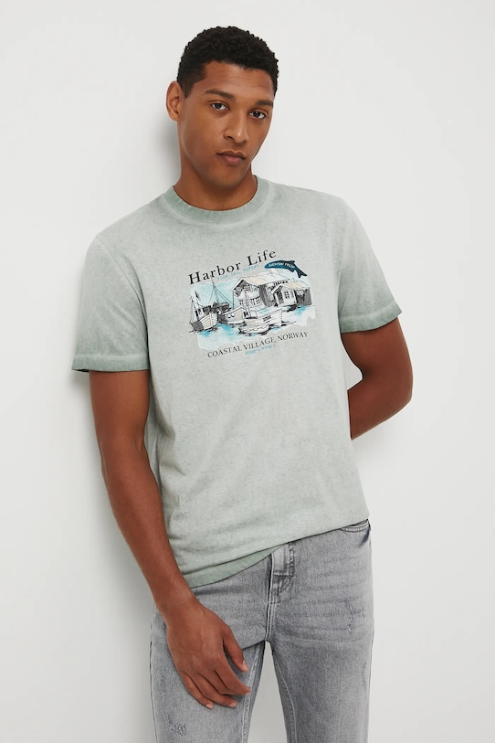 Хлопковая футболка Medicine, бирюзовый
Хлопковая футболка Medicine, бирюзовый