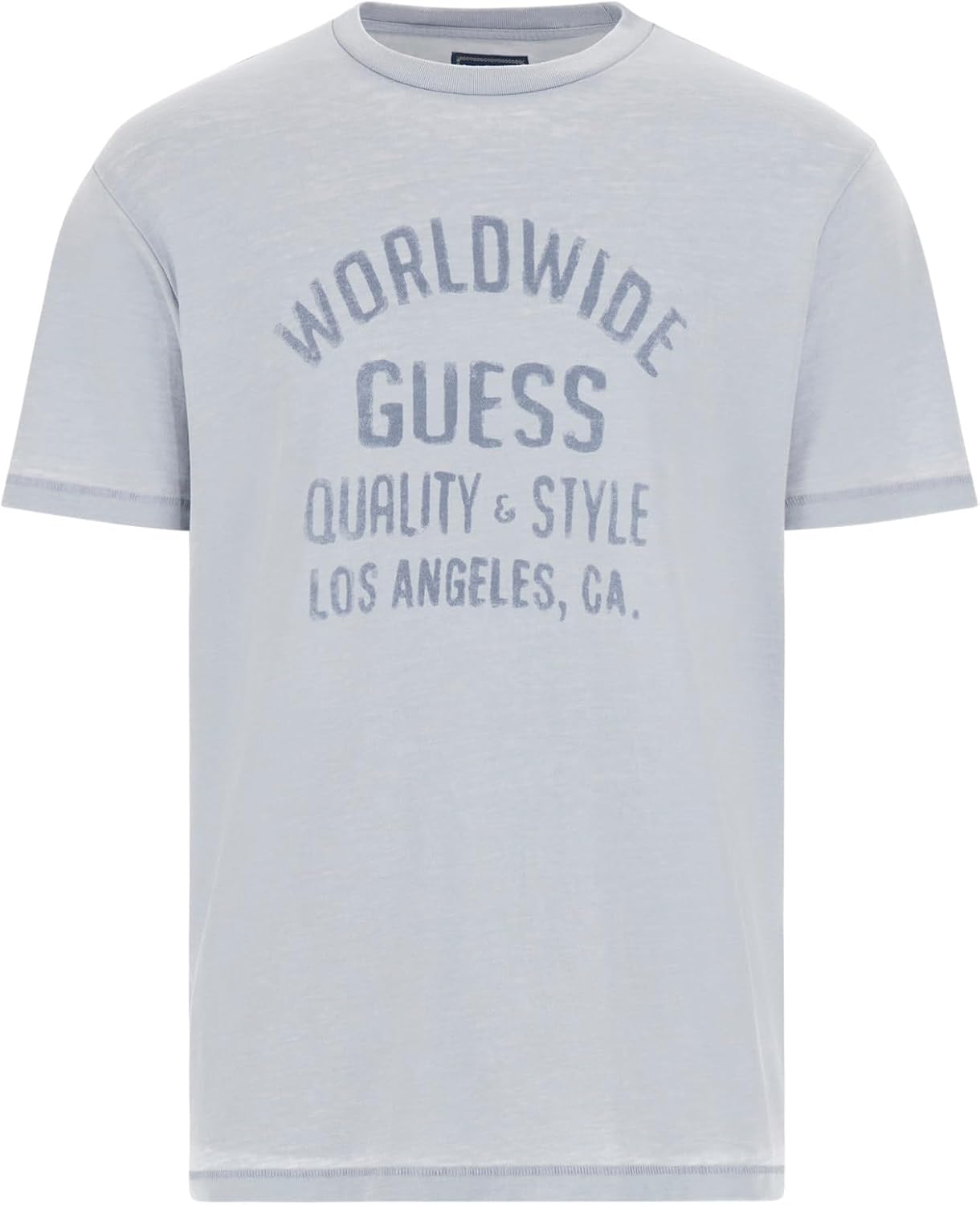 Мужская футболка GUESS Eco с коротким рукавом и принтом «выгорание», Nimbus Blue
Мужская футболка GUESS Eco с коротким рукавом и принтом «выгорание», Nimbus Blue