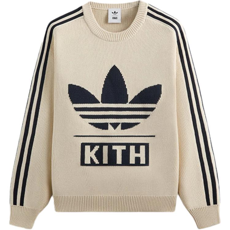 Вязаный свитер Kith X Adidas в футбольном стиле Adidas Originals, chalk белый
Вязаный свитер Kith X Adidas в футбольном стиле Adidas Originals, chalk белый