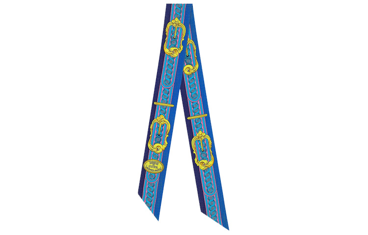 Шарф Twilly Mulberry Silk для женщин HERMES, синий
Шарф Twilly Mulberry Silk для женщин HERMES, синий