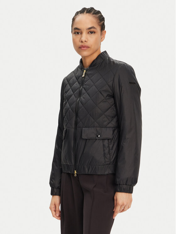 Куртка-Бомбер стандартный крой Amabel W5520F T3132 F9000 Geox, черный
Куртка-Бомбер стандартный крой Amabel W5520F T3132 F9000 Geox, черный