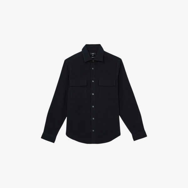 Рубашка Reiss Camber с нагрудным карманом, синий
Рубашка Reiss Camber с нагрудным карманом, синий