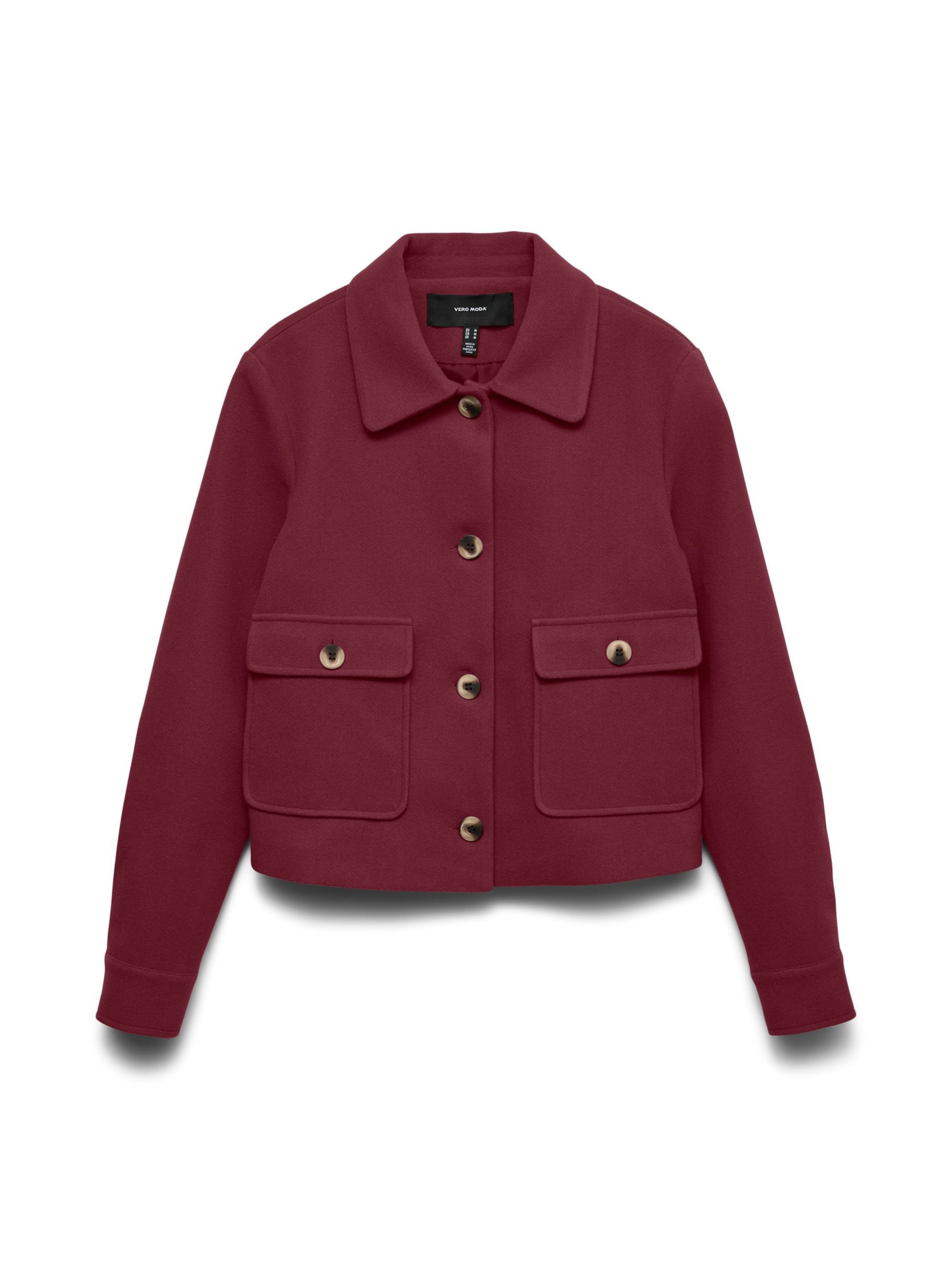 VERO MODA Межсезонная куртка 'VMCaya' в цвете Wine Red
VERO MODA Межсезонная куртка 'VMCaya' в цвете Wine Red