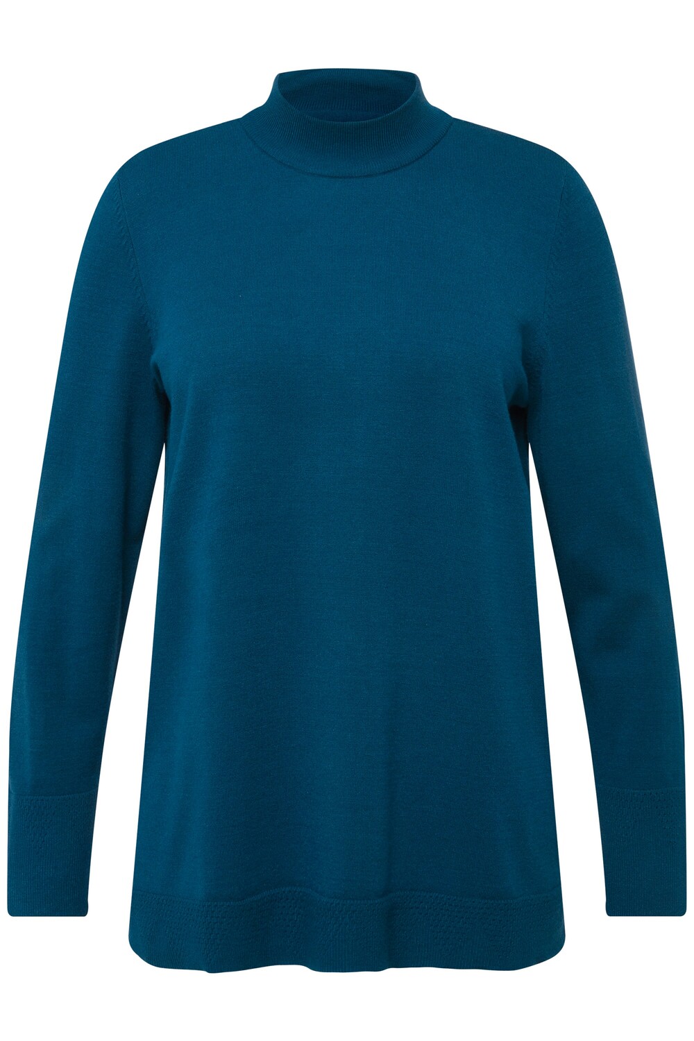 Свитер Ulla Popken с воротником-стойкой, голубой
Свитер Ulla Popken с воротником-стойкой, голубой