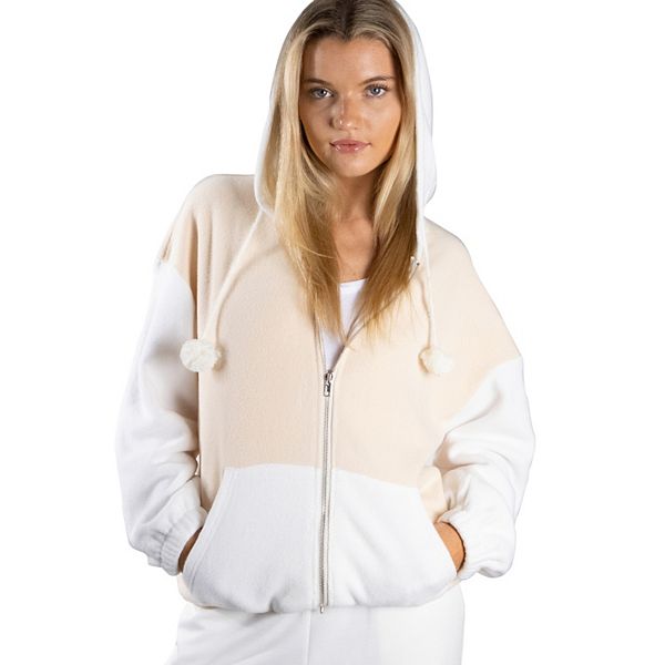 Женский оверсайз худи с помпонами на молнии Jess By Meiko, Light Yellow
Женский оверсайз худи с помпонами на молнии Jess By Meiko, Light Yellow