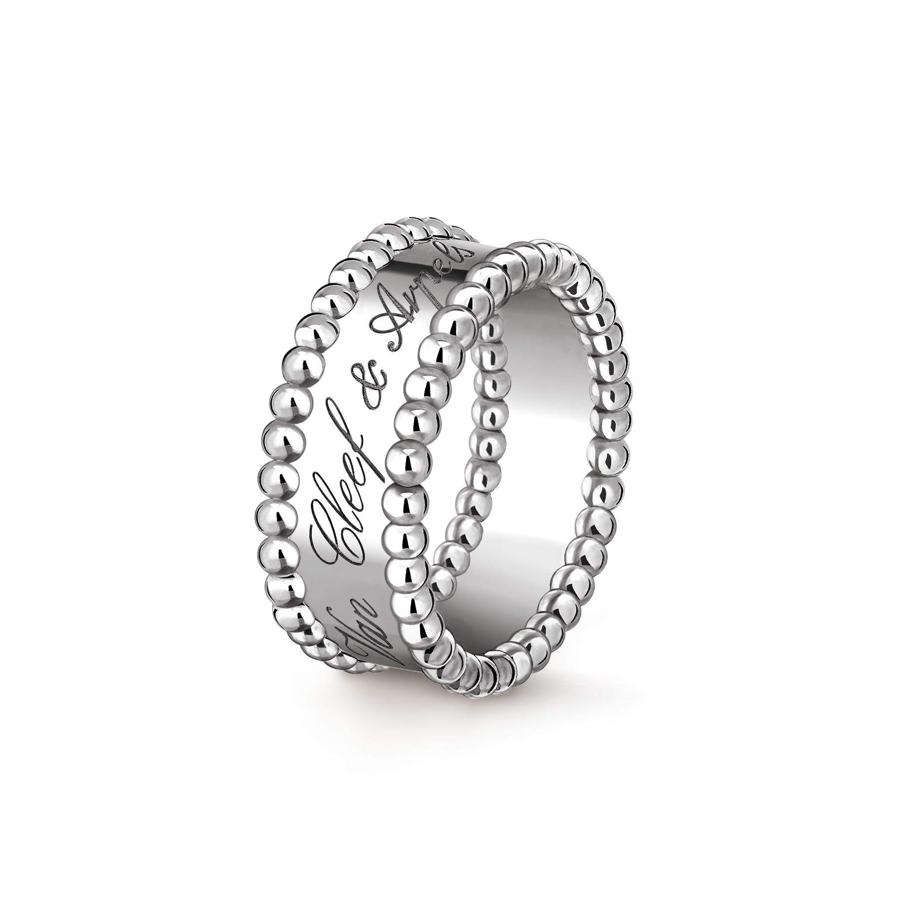 Кольцо Van Cleef & Arpels Perlée signature, 18-ct белое золото
Кольцо Van Cleef & Arpels Perlée signature, 18-ct белое золото