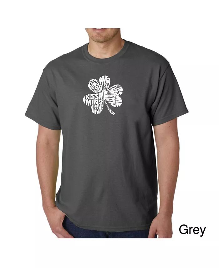 Футболка мужская с надписью Word Art - Kiss Me I'M Irish LA Pop Art, серый
Футболка мужская с надписью Word Art - Kiss Me I'M Irish LA Pop Art, серый