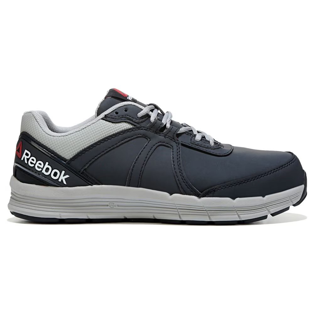 Кроссовки с защитным металлическим носком и противоскользящей подошвой Reebok Work, navy leather
Кроссовки с защитным металлическим носком и противоскользящей подошвой Reebok Work, navy leather