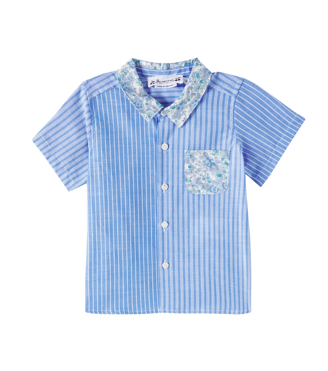 Полосатая хлопковая рубашка Baby Fredy Bonpoint, Ra Bleu
Полосатая хлопковая рубашка Baby Fredy Bonpoint, Ra Bleu
