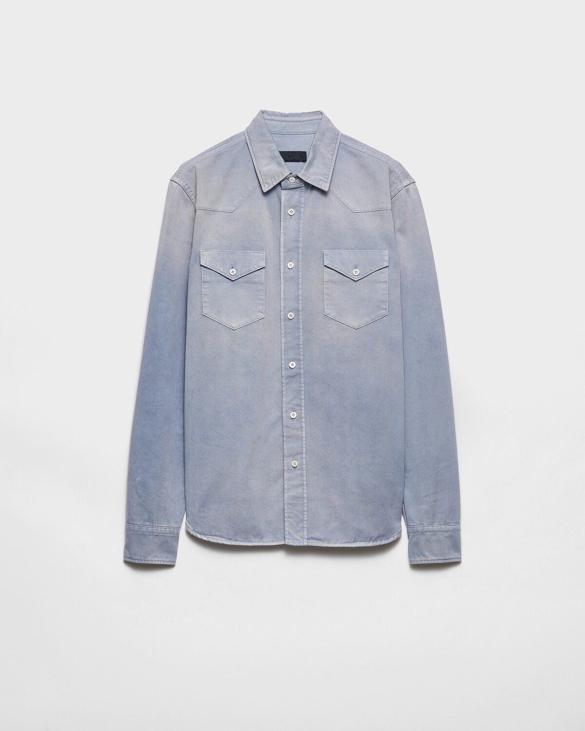 Рубашка из габардина Prada, серый
Рубашка из габардина Prada, серый