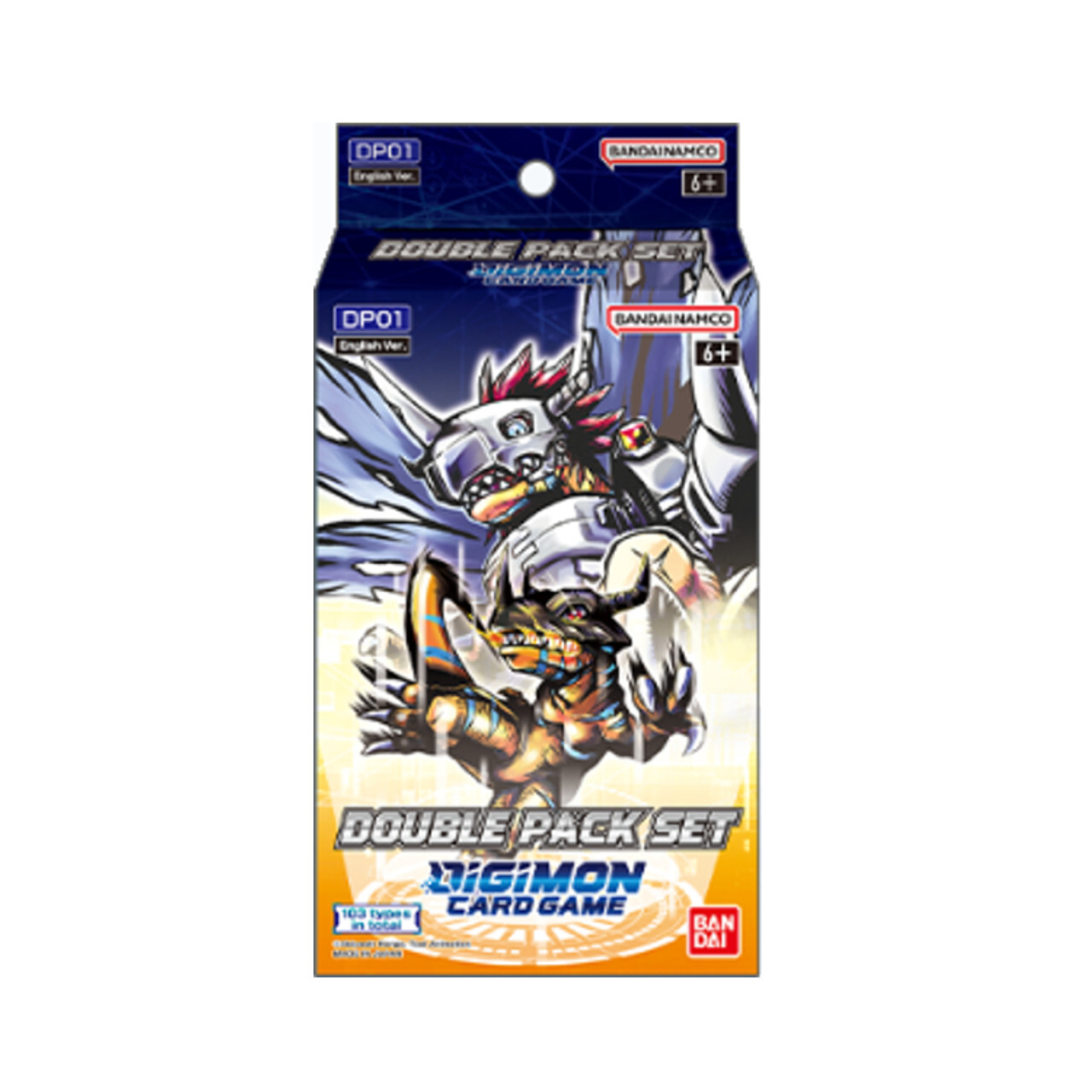 Карточная игра Digimon TCG: Double Pack Set Vol.1 DP-01
Карточная игра Digimon TCG: Double Pack Set Vol.1 DP-01