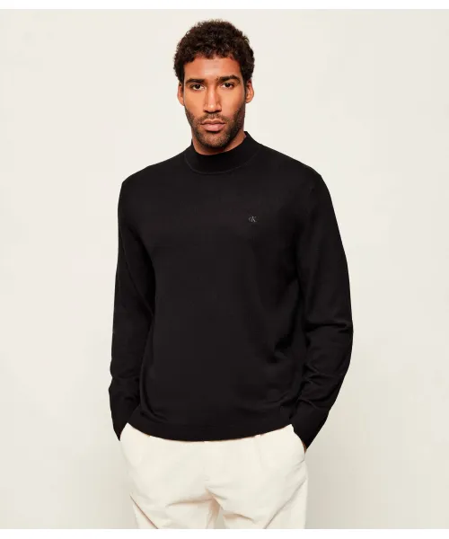 Шерстяная водолазка Regular fit Calvin Klein, черный
Шерстяная водолазка Regular fit Calvin Klein, черный