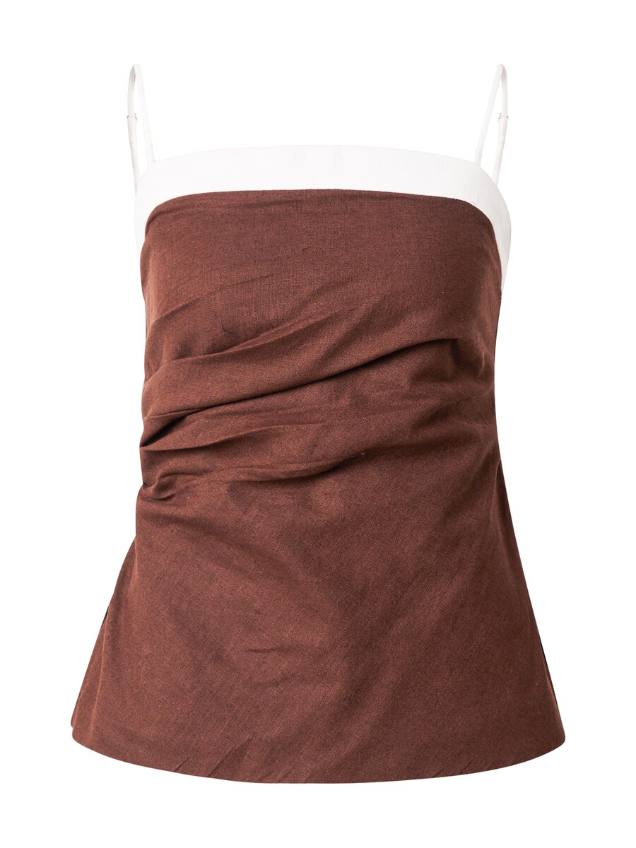 Топ Abercrombie & Fitch, коричневый 
Топ Abercrombie & Fitch, коричневый