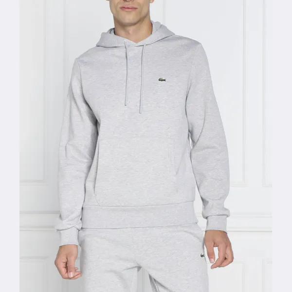 Толстовка классического кроя Lacoste, серый
Толстовка классического кроя Lacoste, серый
