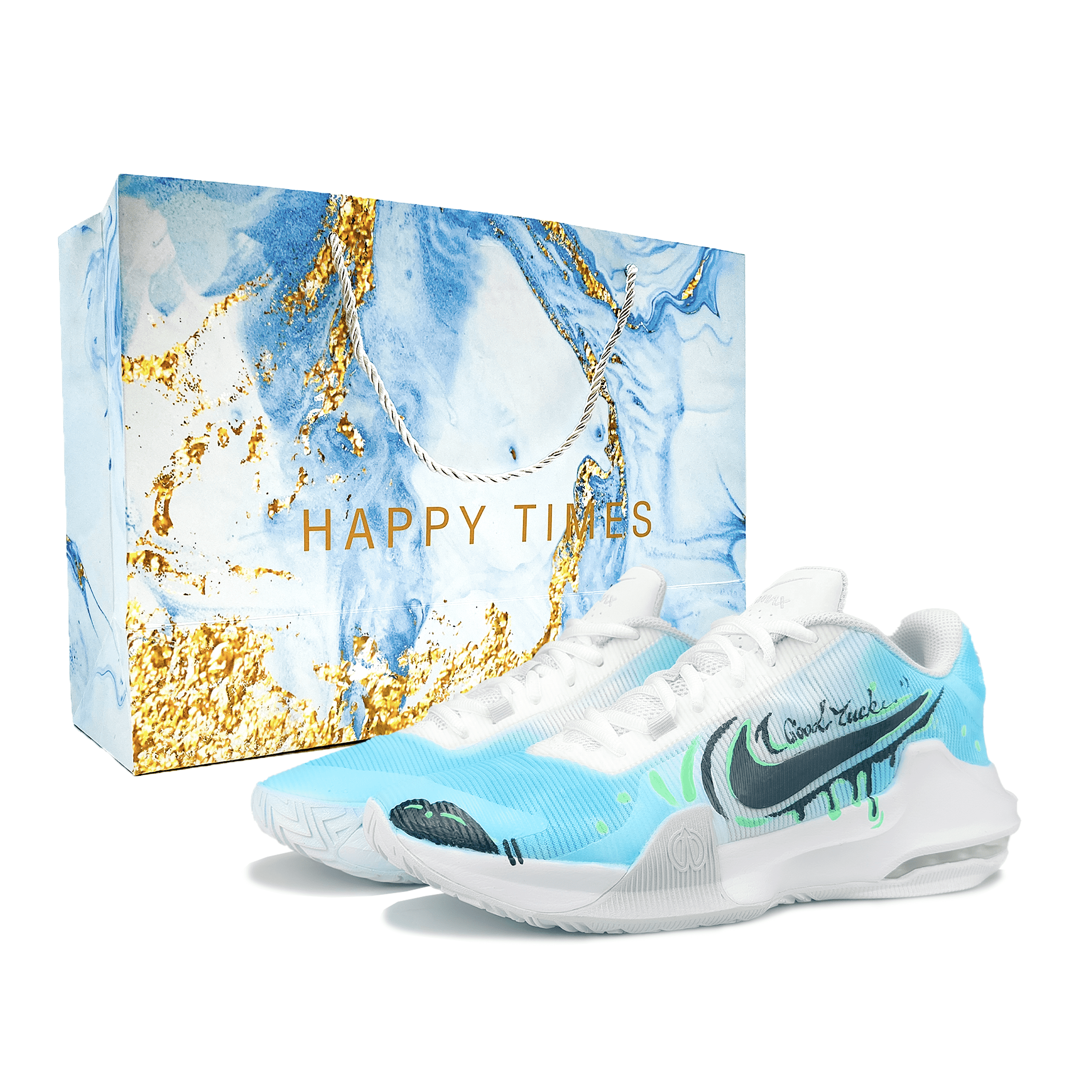 Nike Баскетбольные кроссовки Air Max Impact 4 с низким верхом, устойчивые к истиранию, небесно-голубые, мужские
Nike Баскетбольные кроссовки Air Max Impact 4 с низким верхом, устойчивые к истиранию, небесно-голубые, мужские